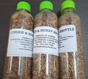 Ginger & Honey Brittle