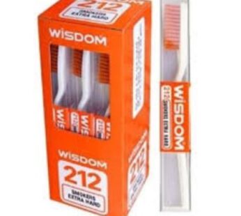 Wisdom 212 Toothbrush – Extra hard