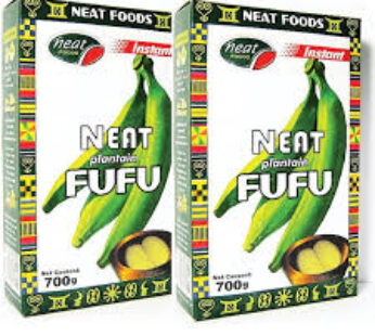 Neat Plantain Fufu