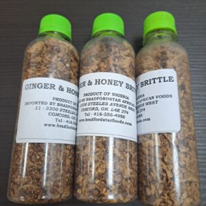 Ginger & Honey Brittle